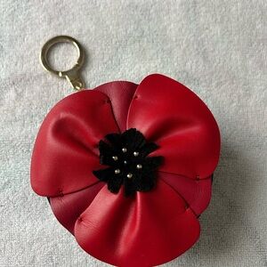 Kate Spade Poppy Coin Purse & Key Fob